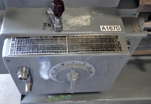 21'' x 54'' Used Lodge & Shipley Engine Lathe, Mdl. 2013 AVS, 3 & 4 Jaw Chuck, Tool Post, Live Center, General Electric Speed Variator, 10 H.P. #A1670-42