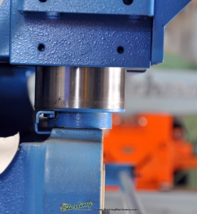 45 Ton x 5' Used Atlantic Hydraulic Press Brake, Mdl. HDE45-5, Tonnage Indicator, Light Curtains, Rear Safety Guard-52