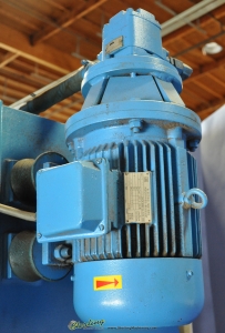 45 Ton x 5' Used Atlantic Hydraulic Press Brake, Mdl. HDE45-5, Tonnage Indicator, Light Curtains, Rear Safety Guard-52