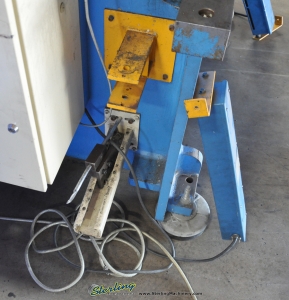 45 Ton x 5' Used Atlantic Hydraulic Press Brake, Mdl. HDE45-5, Tonnage Indicator, Light Curtains, Rear Safety Guard-52