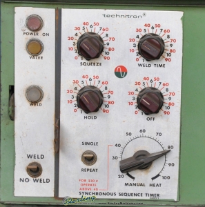 75 KVA x 18 Used Acme Rocker Arm Spot Welder W/ Technitron Controls-54
