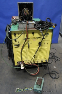 300 Amp Used Linde Tig Welder, Mdl. UCC- 305,Water Cooler, Single Phase-56