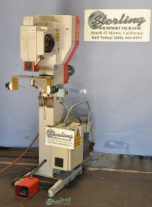 Used B & TR Rivet Machine, Mdl. HS20, Dual Palm Control, Foot Pedal, Hopper and Feeder-61