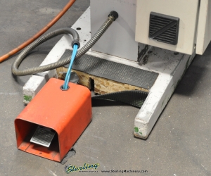 Used B & TR Rivet Machine, Mdl. HS20, Dual Palm Control, Foot Pedal, Hopper and Feeder-61