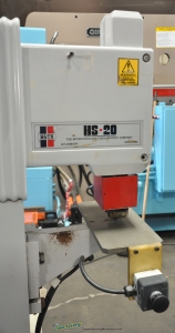 Used B & TR Rivet Machine, Mdl. HS20, Dual Palm Control, Foot Pedal, Hopper and Feeder-62