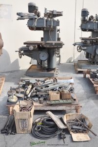 Used Deckel Pantograph Machine, Mdl. KF12, Pallet of Tooling and Extra Parts-71