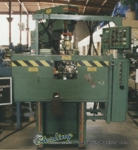 Used Snow Drill Machine (Automatic), Mdl. Special Machine, (8) Station Vertical Rotary Indexer, Auto Cycles, Parts Loader, Horsepower: 1/2 - 1 1/2, Year (1983)-75