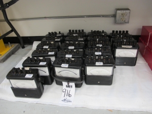 LOT ASSORTED ELECTROMETERS & TEST ACCESSORY (G-49) LOADING & HANDLING FEE $5-