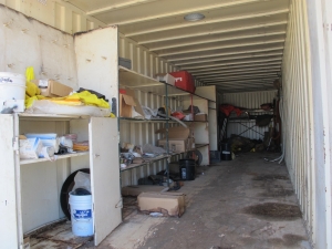 8' X 8' X 22' STORAGE CONTAINER W/ CONTENTS (WH LOT) LOADING & HANDLING FEE $175-