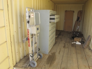 8' X 8' X 22' STORAGE CONTAINER W/ CONTENTS (WH LOT) LOADING & HANDLING FEE $175-