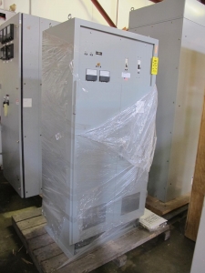 C&D TECHNOLOGIES BATTERY CHARGER, MODEL # ARR260K100, 400A VOLT, 3 PHASE, 60 HZ, S/N LPS0406655. LOCATED AT W-50 . LOADING AND HANDLING FEE $25-393