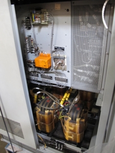 C&D TECHNOLOGIES BATTERY CHARGER, MODEL # ARR130A300, 132 VOLTS, 300 AMPS, 3 PHASE, 60 HZ, 60 CELLS, S/N ES7738. LOCATED AT W-50 . LOADING AND HANDLING FEE $25-394