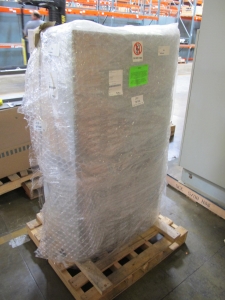 DRIVECON MODEL # T43 ASSEMBLY, RESISTOR TYPE, POWER KIND, CLASS D. FOR USE WITH GANTRY CRANE 120 HP HOIST DRIVE P/N D2V09NF1014, S/N 1111. LOCATED AT W-50 . LOADING AND HANDLING FEE $25-398