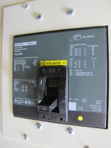 CONTROLLED POWER COMPANY, MODEL # 8DLX-30K-7-A, TRANSFORMER, CONTROL POWER TYPE, INPUT=38 AMPS, OUTPUT=83 AMP, 480-208/120 VOLT RATING, 3 PHASE, 30 KVA. REF AR 010300502. LOCATED AT W-50 . LOADING AND HANDLING FEE $25-404