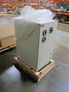 CONTROLLED POWER COMPANY, MODEL # 8DLX-30K-7-A, TRANSFORMER, CONTROL POWER TYPE, INPUT=38 AMPS, OUTPUT=83 AMP, 480-208/120 VOLT RATING, 3 PHASE, 30 KVA. REF AR 010300502. LOCATED AT W-50 . LOADING AND HANDLING FEE $25-404