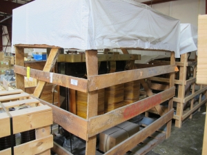 BROWN BOVERI, TRANSFORMER, 1500 KVA, 4160-480 VOLT RATING. DRY, 150 DEGREE C RISE DELTA DELTA SEC UNIT SUB HV ON RIGHT, FOR 480 VOLT LOAD CENTERS. LOCATED AT W-50 . LOADING AND HANDLING FEE $25-409