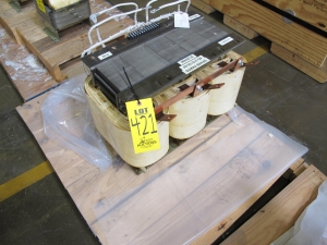 TRANSFORMER, BATTERY CHARGER KIND, XDW400, 432-528/140, 60 HZ, 1E. FOR 400 AMP CHARGER, MODEL 85-CC4000-95.. LOCATED AT W-50 . LOADING AND HANDLING FEE $25-421