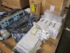 LOT TO INCLUDE: (6)  AMPLIFIER. EXCORE NEUTRON FLUX PREAMPLIFIER. S/N 794801, 2, 3 & 4. WPPSS WNP-3 SURPLUS. REQUIRES DEDICATION PRIOR TO INSTALLATION, (1) MODULE. PPS MATRIX TEST MODULE "CD", MODULE "AC". WPPSS WNP-3 SURPLUS. REQUIRES DEDICATION PRIOR TO INSTALLATION.. LOCATED AT W-50 . LOADING AND HANDLING FEE $25-437