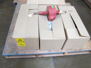 (4) TRANSFORMERS, INSTRUMENT TYPE, CURRENT KIND, 300/5 AMP. TYPE MCS-25 FOR 4160V SWITCHGEAR. LOCATED AT W-50 . LOADING AND HANDLING FEE $25-444