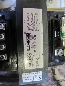 (8) NLI STARTERS, ELECTRIC MOTOR TYPE, MCC BUCKET KIND, 18"H X 14"W SIZE, 1 NEMA SIZE. COMPLETE WITH DOOR. INCLUDES THE FOLLOWING COMPONENTS: > NEMA SIZE 1 FULL VOLTAGE NON-REVERSING STARTER,   WITH BIMETALLIC OVERLOAD RELAY (INCLUDES THREE   HEATERS) > 2NO <(>&<)> 2NC AUXILIARY CONTACTS > 30A MAGNETIC ONLY CIRCUIT BREAKER > 200VA CURRENT POTENTIAL TRANSFORMER > 18 POINT TERMINAL BLOCK DWG. LOCATED AT W-50 . LOADING AND HANDLING FEE $25-450