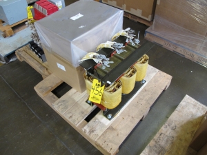 TRANSFORMER, 30KVA KVA, 480 VAC VOLT RATING, 3 PHASE. MAIN TRANSFORMER FOR SERIES 700A POWER PROCESSOR M/N 8DLX-30K-7A. LOCATED AT W-50 . LOADING AND HANDLING FEE $25-456