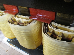 TRANSFORMER, 30KVA KVA, 480 VAC VOLT RATING, 3 PHASE. MAIN TRANSFORMER FOR SERIES 700A POWER PROCESSOR M/N 8DLX-30K-7A. LOCATED AT W-50 . LOADING AND HANDLING FEE $25-456