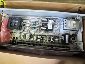 NLI STARTER, ELECTRIC MOTOR TYPE, MCC BUCKET KIND, 36"H X 14"W SIZE, 3 NEMA SIZE. COMPLETE WITH DOOR. INCLUDES THE FOLLOWING COMPONENTS: > NEMA SIZE 3 FULL VOLTAGE NON-REVERSING STARTER,   WITH BIMETALLIC OVERLOAD RELAY (INCLUDES THREE   HEATERS) > 4NO <(>&<)> 4NC AUXILIARY CONTACTS > 100A MAGNETIC ONLY CIRCUIT BREAKER > 300VA CURRENT POTENTIAL TRANSFORMER > TWO 2500 OHM 25W ADJUSTABLE. LOCATED AT W-50 . LOADING AND HANDLING FEE $25-461