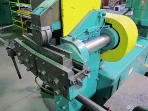 PINES VERTICAL TUBE BENDER, MODEL 5T, BENDING CAPACITY: 1" X .065", 5/8" ROUND BAR, 100 DEGREES MAX. ANGLE, DIGITAL DIAL-A-BEND CONTROL, S/N 34592-10