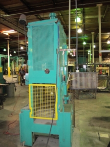 AIDA PUNCH PRESS MODEL, PC-5 (2), OBS, 55 TON, 70 SPM, 34î X 17î BOLSTER, 18î X 3Í SLIDE, S/N 15203-1610-15