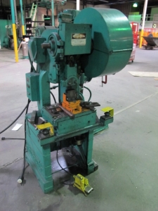 ROUSSELLE PUNCH PRESS, MODEL #2 OBI, 15 TON, 120 SPM, DUAL PALM, AIR TRIP CLUTCH-17