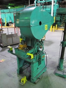 ROUSSELLE PUNCH PRESS, MODEL #2 OBI, 15 TON, 120 SPM, DUAL PALM, AIR TRIP CLUTCH-17
