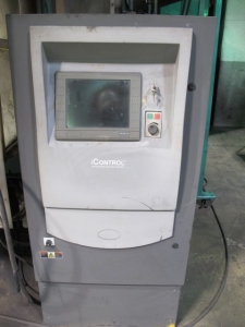 NORDSON, MODEL CK-9000, POWDER COATING BOOTH, CYCLONE TYPE POWDER, 9000 CFM, (8) AUTOMATIC SPRAY GUNS, APPROX. 60î X 72î OPENINGS, APPROX. 22Í INTERIOR BOOTH LENGTH, SINGLE PASS, I- CONTROL SYSTEM, DIAGRAM NO. P97-394A-05, POWER COATING GUNS, ETC-20