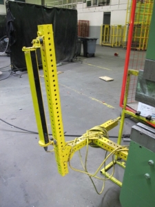 PACIFIC PRESS BRAKE, MODEL 35-6, 14 GAGE X 6î CAPACITY, 23 TON, MANUAL BACK GAGE, DUAL PALM CONTROL ON RAM, S/N: 1311P-4