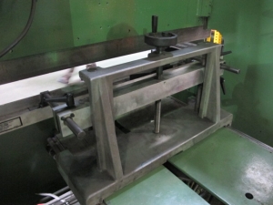 PACIFIC PRESS BRAKE, MODEL 35-6, 14 GAGE X 6î CAPACITY, 23 TON, MANUAL BACK GAGE, DUAL PALM CONTROL ON RAM, S/N: 1311P-4