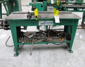 LUBOW HORIZONTAL PNEUMATIC TABLE BENDER MODEL ML-10-TURRET, 60î X 24î TABLE-43