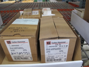 MISC. SQUARE-D AND CUTLER-HAMMER CIRCUIT BREAKERS. LOADING & HANDLING $5-1470