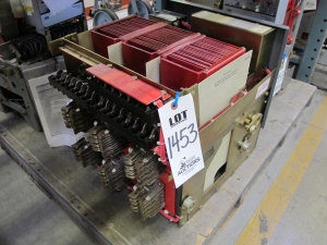 LOT TO INCLUDE: (1) WESTINGHOUSE CIRCUIT BREAKER, TYPE DS-420, 2000 AMP FRAME, 60 HZ. (2) ITE IMPERIAL CIRCUIT BREAKERS, TYPE K600-S, FRAME SIZE 600 AMP, 60 HZ, ABB SOLID STATE TRIP TYPE SS. LOADING & HANDLING $15-1453