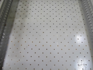 LOT TO INCLUDE: BUTCHER BLOCK TABLE TOP 72"L X 30"W, (2) LISTA 7 DRAWER CABINETS WITH MISC. CONTENTS. LOADING & HANDLING $15-1707