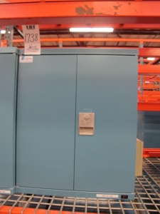 LISTA 1 SHELF LOCKER CABINET. LOADING & HANDLING $5-1738