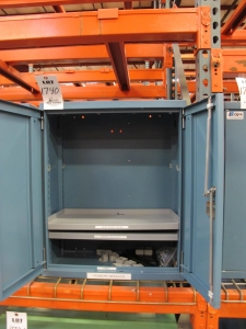 LISTA 2 SHELF LOCKER CABINET WITH CONTENTS. LOADING & HANDLING $5-1740