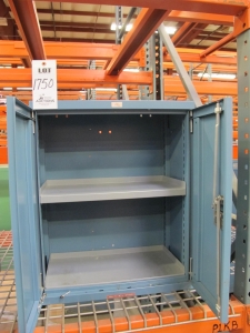 LISTA 2 SHELF LOCKER CABINET. LOADING & HANDLING $15-1750