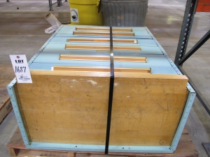 EQUIPTO 6 DRAWER CABINET. LOADING & HANDLING $15-1687
