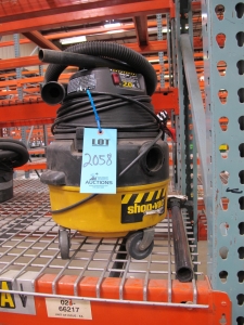 SHOP VAC, MODEL QL20TS, 2 HP, TWO STAGE, 120 V, 7.4 A-2058