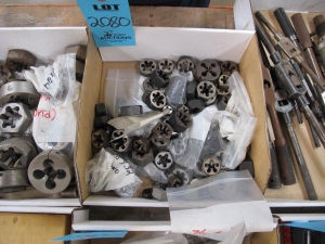 LOT TO INCLUDE: DIES, 1/16" - 3/4", VARIED SIZES-2080