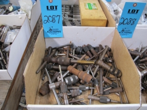 MISC. TAP WRENCHES, VARIED SIZES-2087