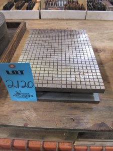 LOT TO INCLUDE: (1) "WAFFLE BOARD" PRECISION FLAT SURFACE, (1) MILWAUKEE STEEL ARBOR ASSEMBLY-2120