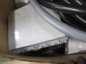 LOT TO INCLUDE: MISC. TUBING, APPLETON CONDUIT CONNECTORS, ELECTRICAL ENCLOSURES, MISC. ELECTRICAL-2175