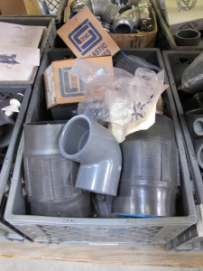 LOT TO INCLUDE: APPLETON CONDUIT CONNECTORS, ELECTRICAL ENCLOSURES, PLASTIC AND RUBBER FITTINGS-2176