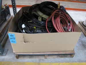 LOT TO INCLUDE: PALL CORPORATION LMO4S - 1/2, FILTER HOUSING, MODEL T910057-00, MISC. HYDRAULIC HOSING AND FITTINGS-2177