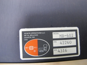 GENERAL ATOMICS ELECTRONIC SYSTEM PUMP, METAL BELLOWS, 3450 RPM, 50/60 HZ-2180